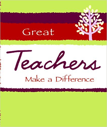 Great Teachers Make A Difference Little Keepsake Book (KB121) HB - Blue Mountain Arts